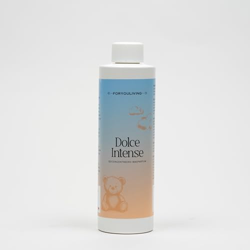 Foryouliving Wäscheparfüm Dolce Intense 500ml - Duftbooster & Waschduft - Textilerfrischer & Bekleidungserfrischer - Vorteilspack (500ml, Pulverig)
