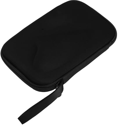 Okarina Etui für 12-loch Okarina, Eva Hartschale, Schwarz | Handliches Design, Stoßfester Schutz für Outdoor und Reise, Multifunktional für Okarina und Kleine Gegenstände