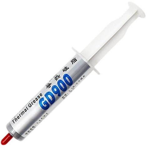 Heat Sink Paste, Silicone Cooling Grease, Thermal Transfer Compound, Conductivity System, Desktop Maintenance Repair Component, Electronics Cooling Utility, Bulk Syringe Manual Size