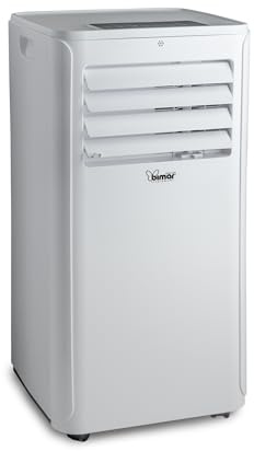 Bimar INB-CP521 Condizionatore Portatile 9000 BTU, Climatizzatore 3 in 1 con Deumidificatore e Ventilatore, Classe A, Timer 24h, Funzione Sleep, Display LED, Telecomando, Filtro Lavabile, R290