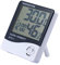 JZK Digitales Thermometer Hygrometer LCD-Display für Innenbereich Wandmontage, mit Speicherfunktion, Messung der Luftfeuchtigkeit und Temperatur für Zuhause oder Büro