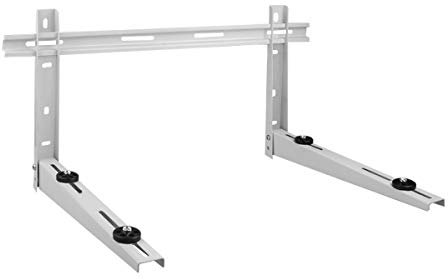 Air Jade Mini Split Bracket with Cross Bar, Heavy Duty Foldable Wall Mounting Bracket for Ductless Mini Split Air Conditioner Heat Pump Systems, 9000 to 24000 BTU, 400 lbs