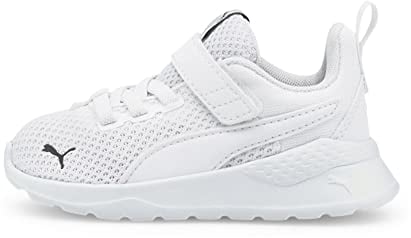 PUMA Anzarun Lite Ac Inf, Scarpe da ginnastica Unisex - Bimbi 0-24, Puma White Puma White, 23 EU