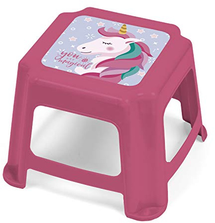 ARDITEX ZK50685 Kunststoffhocker 27 x 27 x 21 cm von ZASKA-Einhorn