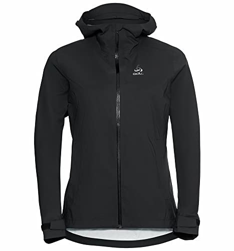 Odlo Damen Aegis 2.5l Waterproof Regenjacke, Schwarz, XL EU