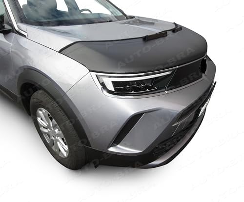 Auto-Bra AB3-00633 kompatibel mit Opel Mokka B Bj. ab 2020 Haubenbra Steinschlagschutz Tuning Bonnet Bra