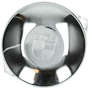 Lichtmaschinendeckel/Zündungsdeckel verchromt mit ' Puch-Logo ' für Puch Maxi