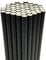 Pailles de thé à bulles, Pailles en Papier Carton à boire Jetable 12mm Large Paille Biodégradable pour Boba Bubble Tea Smoothies Milk-shake, Anniversaire Mariage Articles de Fête, 50Pièces Noir