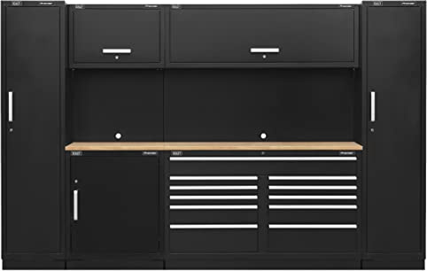 Sealey Premier 3.55m Storage System - Pressed Wood Worktop APMSCOMBO7W