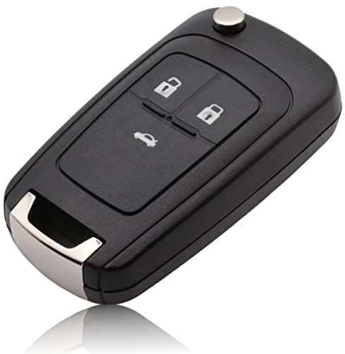 FOAMO Schlüssel Gehäuse Reparatursatz passend für Opel Astra j Schlüssel Cover Typ-1 3JA