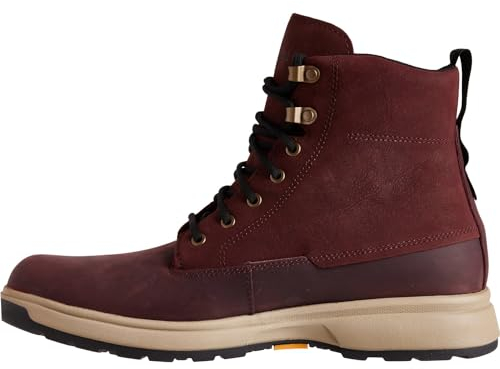 Timberland Atwells Ave Herren-Stiefel, wasserdicht, modisch, Burgunderrot Vollnarbung, 44.5 EU