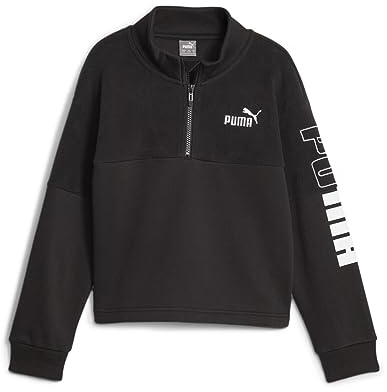 PUMA Mädchen Power Colorblock High Neck Crew G Schweiß