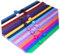 TOPPERFUN 320Stk Stern Origami, x 1cm Glitzer Regenbogen Stern Origami, Glücksstern Papier, Glitzer Stern Faltpapier, Leuchtender Stern Origami