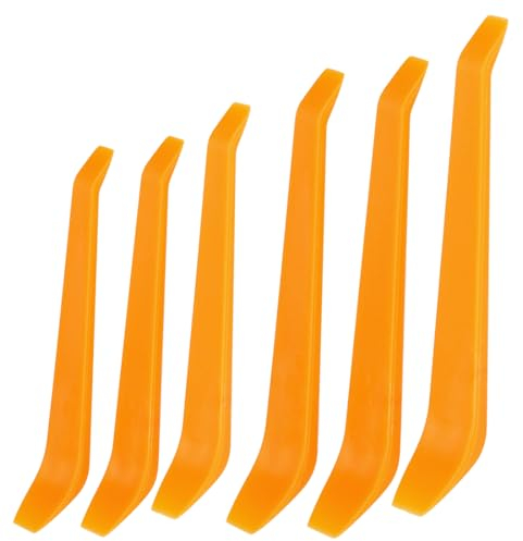 Herramientas Desmontaje Coche, 6 pieza Herramienta de Palanca de Panel de Coche, Herramienta de Extracción de Plastico del Paneles, Herramientas para Desmontar Coche Audio Vehículo Radio Moldura