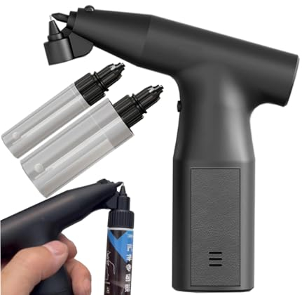 Elektrische Farbspritzpistole, Electric Spray Paint Gun, Elektrisch Farbsprühsystem, Handgehaltene elektrische kabellose Farbspritzpistole, Tragbare Autolackierpistole für Auto, Möbel (3 Level)