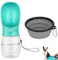 Bouteille d'eau Portable pour Chien, 350 ML Gourde Voyage, Gamelle Pliable, écuelle Eau Chien transportable, pour Chat, randonnée, Camping