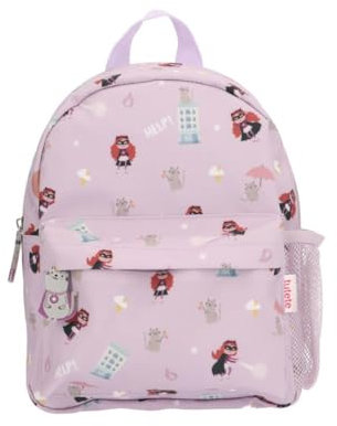 Tutete Mochilas Escolares Infantiles | Mochila Escolar Acolchada Tamaño Pequeño ideal para Guardería y Colegio | 100% RPET con Cierre Seguro y Bolsillos Funcionales, Impermeable | Fantastic Girl
