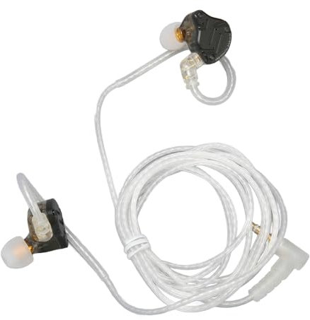 Yusat ZS10 PRO X Cuffie con monitor cablato 1DD 4BA driver ibrido HiFi staccabile placcato argento 0,75 mm 2 pin cuffie con cavo