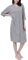 KDCVRYJE Accappatoio Donna,Accappatoio Da Donna In Spugna con Bottoni, Unisex, Casual, Leggero, Da Casa, In Cotone, per Spa E Hotel, Da Notte, Regali per Lei E per Lui, Grigio M