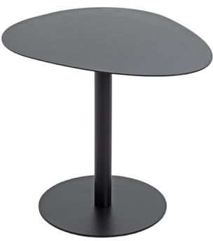 HAKU Beistelltisch schwarz Metall Couchtisch klein - Maße: B 51 x H 42 x T 41 cm Style: Modern