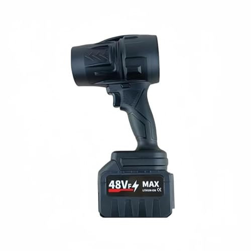 Handheld Blower Dryer, Electric Air Duster Rechargeable with 2 Batteries & Charger, Adjustable Turbo Car Jet Blower, Portable Compressed Air Duster for Home Cleaning Outdoor, Dust, Leaves, Snow