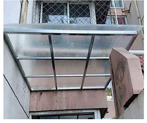 Acrylic Plastic Sheet, Clear Acrylic Plastic Sheet Polycarbonate Sheet 1.5mm, Greenhouse Cover Sheet, Window Door Carport Awning Canopy, Replacement Glass Shatter Resistant For Diy, Industri
