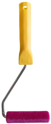 Rouleaux de peinture - Pinceau à rouleau - Éponge en mousse - Rouleau de peinture de porte - 17,9 cm - Peinture