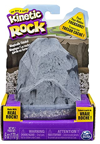 Kinetic Rock 6036918 - Kinetic Sand Kinetic Rock Nachfüllpackung grau (226 g)