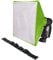 LumiQuest SoftBox III LQ-119S, Flash Diffuser & Light Softener, Universal Classic Design for External Camera Flashes with UltraStrap, Neon Green
