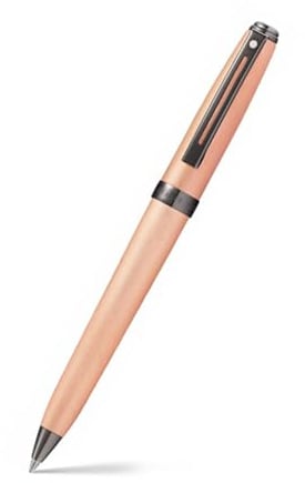 Sheaffer Prelude - Refillable Ballpoint Pen, Brushed Copper, Gunmetal Tone PVD Trim