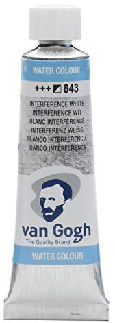 Van Gogh Peinture aquarelle, tube 10ml, Blanc interférence 843