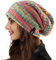 Ruphedy Damen Beanie Mütze Winter Long Oversized Slouchy Beany Strickmütze B08 (B309w-Gelb/Multi)