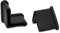 Flyshop Bed Frame End Caps, L Shaped Angle Iron Legs Black Flexible Anti-Scratch PVC Furniture Leg Cap, 1-3/16 x 1-3/16, 30 mm x 30 mm, 16 Pcs