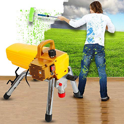 Airless - Spruzzatore ad alta pressione da 1800 W, 2,8 l/m, sistema di spruzzo a colori