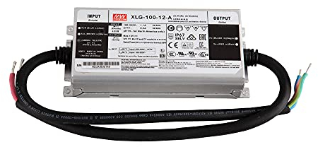 Mextronic XLG-100-12-A LED Trafo Mean Well, 96 W, 12 V DC, 8 A LED Transformator für LED Beleuchtung
