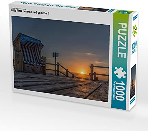 CALVENDO Puzzle Bitte Platz nehmen und genießen! | 1000 Teile Lege-Größe 64 x 48 cm Foto-Puzzle für glückliche Stunden
