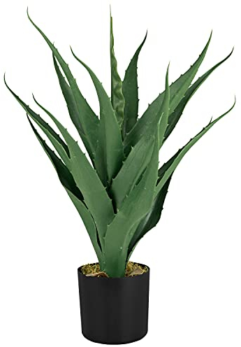 Decovego Aloe Vera Plante Artificielle Artificiel Plastique Arbre 55 cm