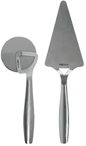 BOSKA Steakmesser-Set Monaco+ / 2er-Set/Edelstahl-Messerset/Zum Schneiden von Fleisch(ersatz), Fisch und Gemüse/Non-stick/Spülmaschinenfest