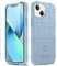 LABILUS iPhone 13 Mini Case, Rugged Shield 8ft Drop Proof TPU Thick Armor Tactical Protective Case Compatible with 13 Mini (5.4 inch) - Ash Blue
