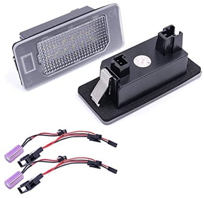 Like A Breeze Canbus Error Free Led License Number Plate Lights Replacement Lamp For Skoda For Octavia For Combi For 5E For A7 For Superb For B6 For Yeti For Fabia For MK3 For Rapid