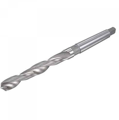 sourcing map 18mm Haute Vitesse Acier Foret Hélicoïdal avec MT2 Morse Cône Tige 220mm Globale Longueur