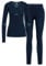 Odlo Damen Funktionsunterwäsche Set FUNDAMENTALS PERFORMANCE WARM, dark sapphire - blue radiance, M