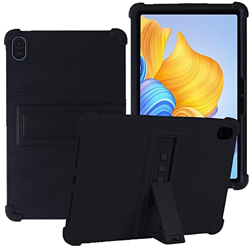 YHFZR Custodia Cover per Honor Pad 8 12-Pollice, Ultra Leggero Protettiva Cover in Silicone con Supporto per Bambini per Honor Pad 8 12-Pollice, Nero