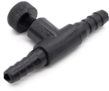 ZooPaul Luftregelventil 5mm Aquarium Luftstromregler Ventil Aquarium Luftregler Pumpe Luftpumpenzubehör für Aquarien