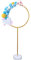 Ballonbogen herzförmig Ballonständer Ballon Kreis Rahmen für Hochzeit, Geburtstagsparty, Veranstaltungsort Dekoration für Ballons, Girlandenplatzierungen (170 * 70cm Ballonständer)
