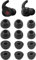 Rqker Foam Eartips Compatible with Beats Fit Pro Earbuds & Studio Buds, S/M/L Sizes 6 Pairs Soft Memory Foam Replacement Tips Earbuds Eartips Compatible with Beats Studio Buds & Fit Pro, Black 12
