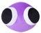 Rainbow Friends Chapter 2,Peluche Rainbow Friends 2,Rainbow Friends Peluche Bambole Gioco Cartone Animato Compleanno Peluche per Bambini e Bambine/Appassionati di Giochi(Purple)