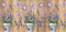 TAPPETIK Tappeto, Passatoia in Stampa Digitale Alta qualità, Ampia Gamma di Colori e Disegni (Serie DIGIT) VARIE MISURE (Lavanda 4, 52 x 90 cm)