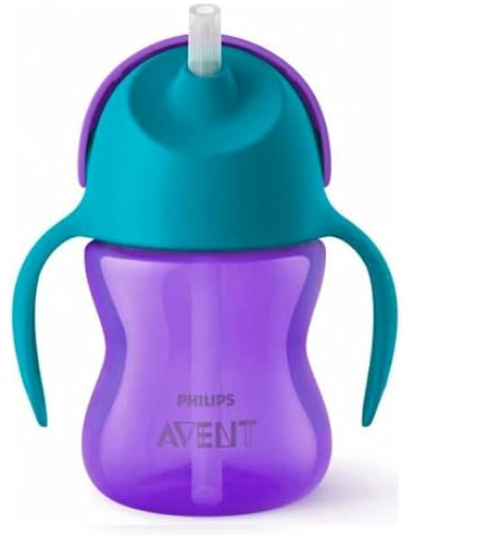 Tasse à paille Violet 200 ml - Philips Avent