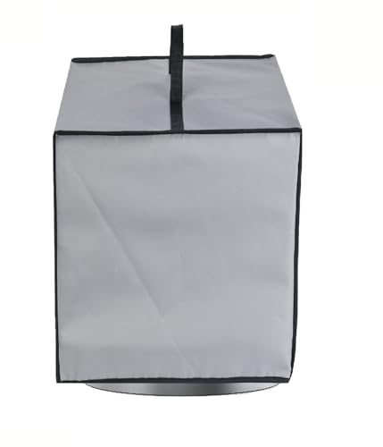 CREAMi Deluxe Machine à glace et à boissons glacées, capuchon anti-poussière, bouchons étanches, compatible avec sorbetière et machine à dessert Ninja CREAMi NC300EU/Ninja NC501EU (gris argenté)